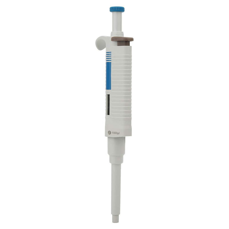 P1000 Micropipette Adjustable Pipettor Manual, Variable Volume Liquid Transfer for Clinical Laboratory Biotechnology Lab Plastic 100 to 1000 uL 1 Pack