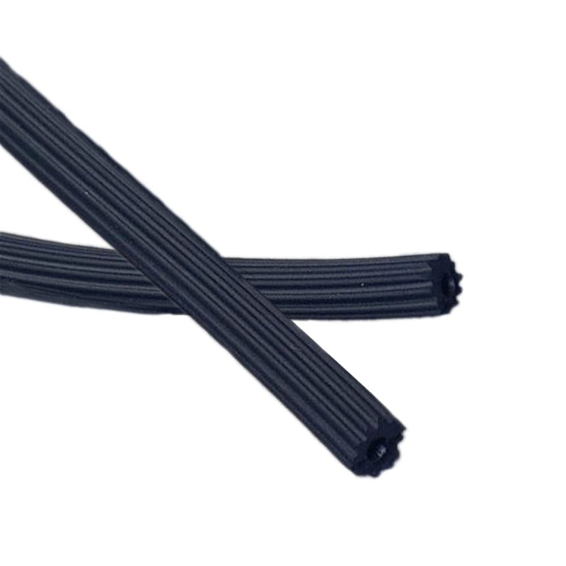 Window Screen Spline, 0.125" x 100' Window Screen Retainer Spline, Black, Tooltriz