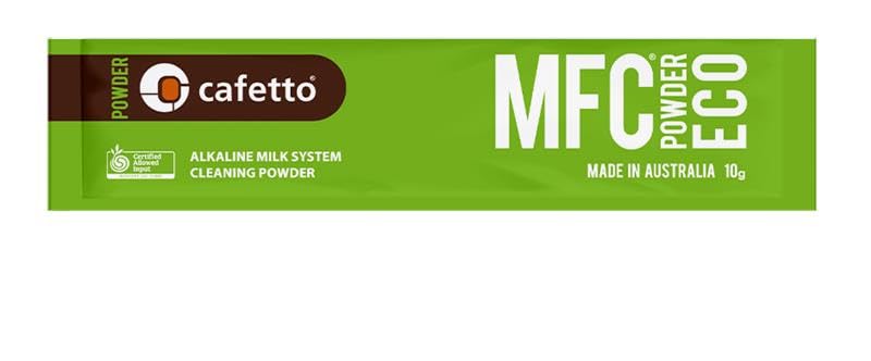 Alkaline Milk cleaner - MFC Powder Eco. Eco Friendly Alkaline cleaner for Espresso Machine Milk Systems. 12 Satchets.