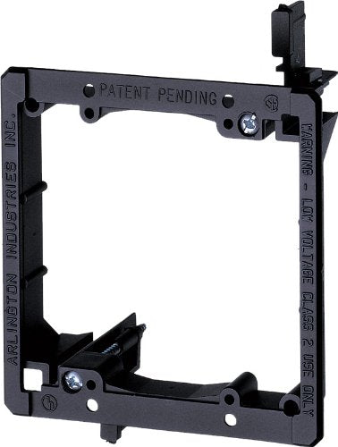 Arlington LV2-1CS Low Voltage Mounting Bracket, 2-Gang, 1-Pack 2 Gang