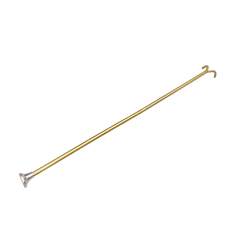 Antique Gold Blow Poke Fireplace Tool 32 Inch, Fire Blowing Stick Split Type Compact Fire Starter, Handmade Fire Blow Stick, Fire Poker Blower Stick, Fire Blower, Stoke Your Fire Easily in Fireplace