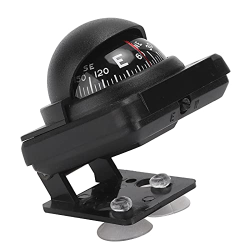 Yosoo Navigation Navigator Foldable Navigation, Car Boat Navigation Direction Pointing Guide Mount, High Precise Mini Navigatorfor Auto Car Boat RV, Solid ABS Navigator5.7 * 5.7 * 5.8