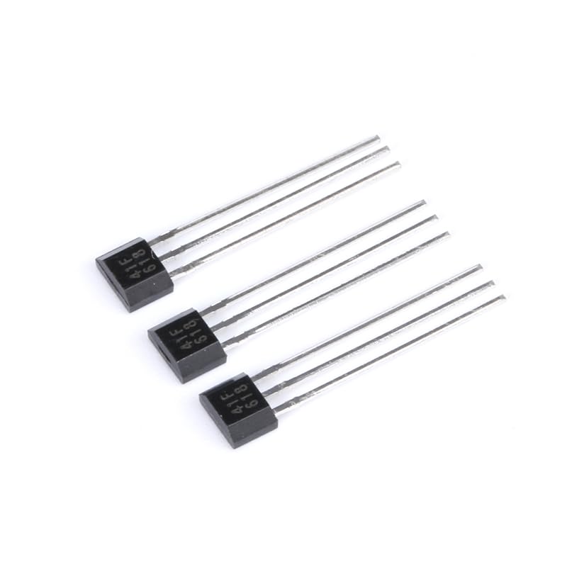 40PCS 41F/0H41/SH41/SS41F/S41Bipolar Hall Effect Sensor Magnetic Detector 3 Pins Hall Sensor for Electric Vehicle Motor Industrial Applications 41F/0H41/SH41/SS41F/S41 40