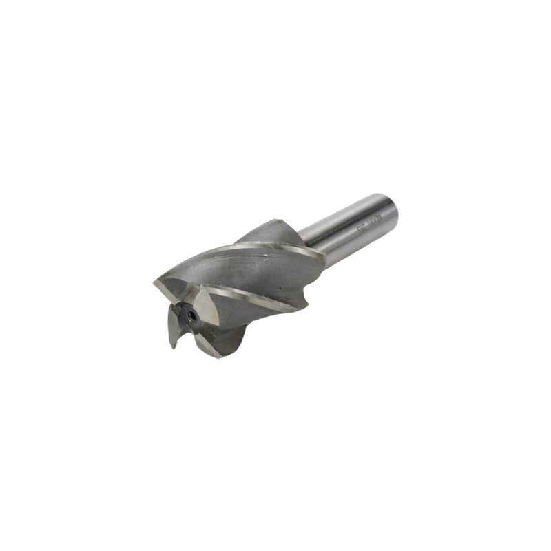 End Mill 1.5" Cutting Dia 0.8" Shank Dia Straight Shank 4 Flute Drill Bits Cutter Tool