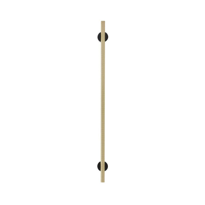 Amerock | Cabinet Pull | Matte Black/Matte Gold | 12-5/8 inch (320 mm) Center to Center | Transcendent | 1 Pack | Drawer Pull | Drawer Handle | Cabinet Hardware 12-5/8" Center-to-Center
