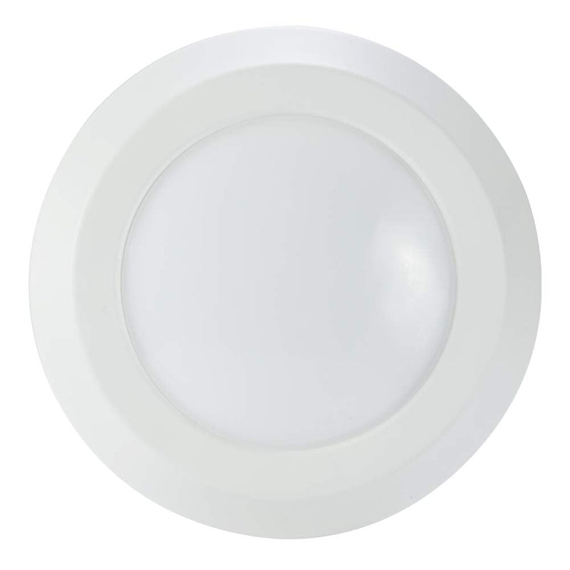 HALO BLD6089SWHR BLD 6 in. White Integrated Recessed Ceiling Light Trim at Selectable CCT (2700K-5000K), Title 20 Compliant LED Direct Mount, 6" 6 inch