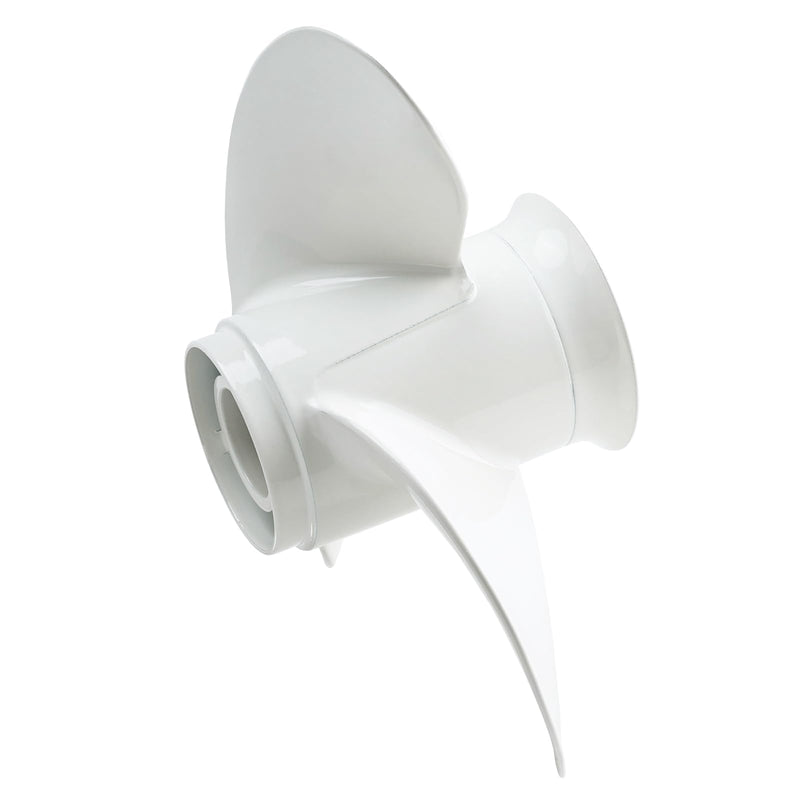 NovelBee Aluminum Outboard Propeller for Yamaha F8 F9.9 F15 F20 9.9HP 15HP | 9 1/4X9 3/4-J Propeller;9 1/4X10 Propeller;1/2-J 9 1/4X11-J Propeller;Boat Propeller;Outboard Motor Propeller;8 Spline;RH 9-1/4 x 9-3/4