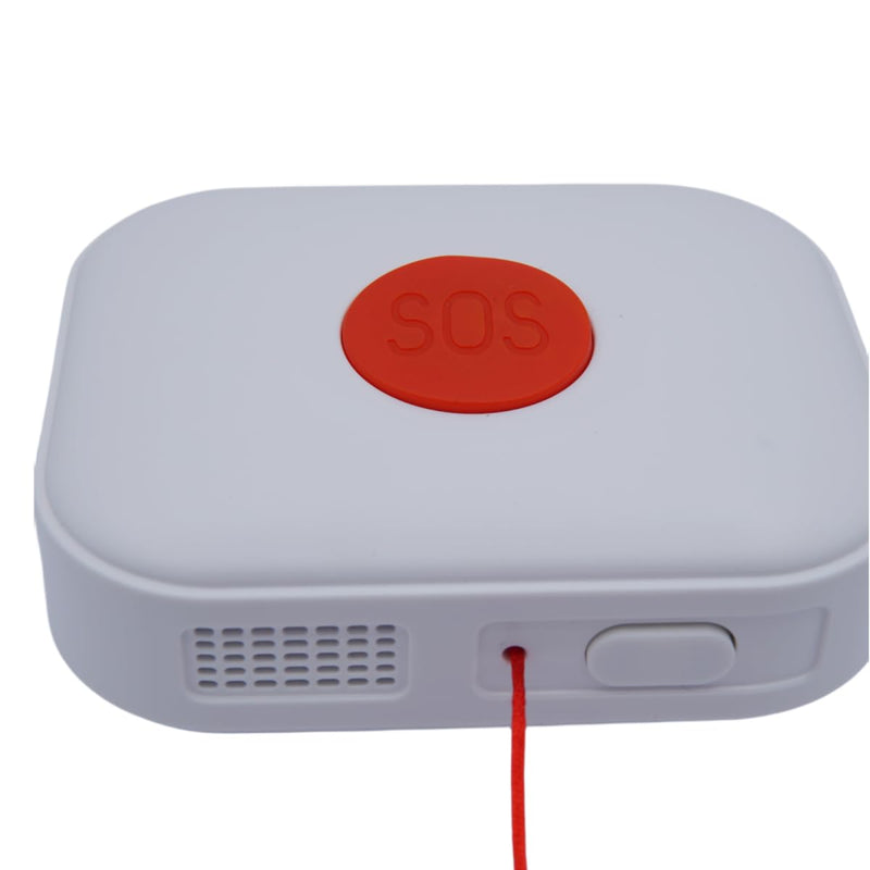 BVAZTVP WiFi Smart SOS Emergency Call Button Alarm,Life Alert Personal Alarm with 70dB Buzzer,Handicapped Caregiver Pager Wireless Nurse Alert System for Elderly Seniors Patient Disabled Handicapped