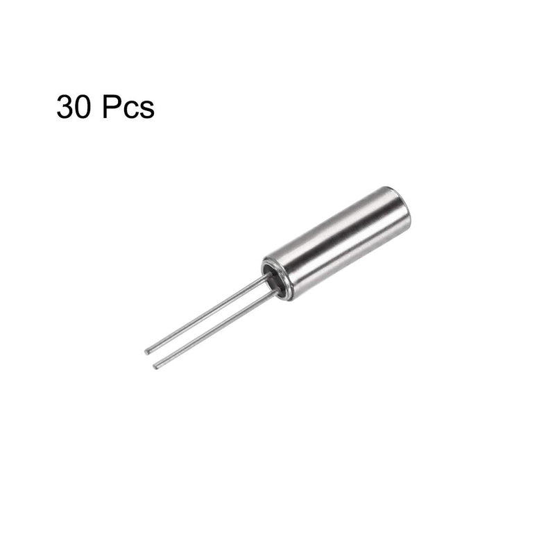 uxcell DIP Quartz Crystal Oscillators Resonators 32.768KHz Replacements 2 X 6mm 30 Pcs