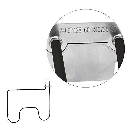 AMI PARTS W10310271 Oven Heating Element 7406P428-60 Lower Bake Element Replacement fit for Maytag Kenmore Electric Range Replaces W10310271 74004107 WP7406P428-60VP