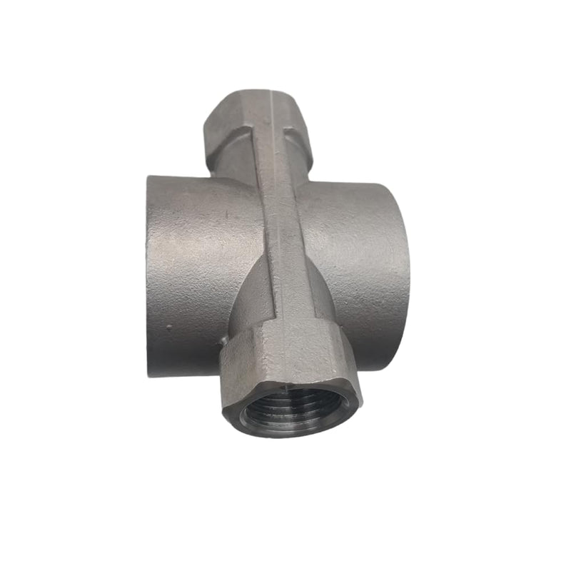 1/2" NPT Stainless Steel 304 Sight Water Flow Indicator Red Impeller 362Psi Flowmeters Pipe Accessories (DN15-1/2") DN15-1/2"