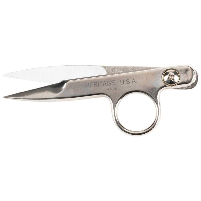 Klein Tools HTC5 Scissors, Threadclip with Spring Action for Automatic Opening, 4-1/2-Inch, Made in USA