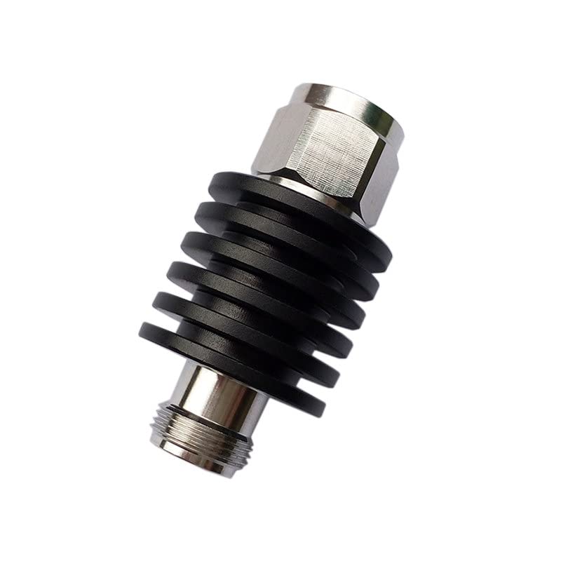 6DB 10W N Attenuator, 10 Watt 50 Ohm Attenuator DC to 3Ghz ， Fixed Attenuator (6DB) 6DB