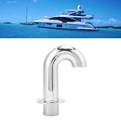 Boat Vent Gooseneck 1.4in 316 Stainless Steel Marine Pipe Fitting Connector