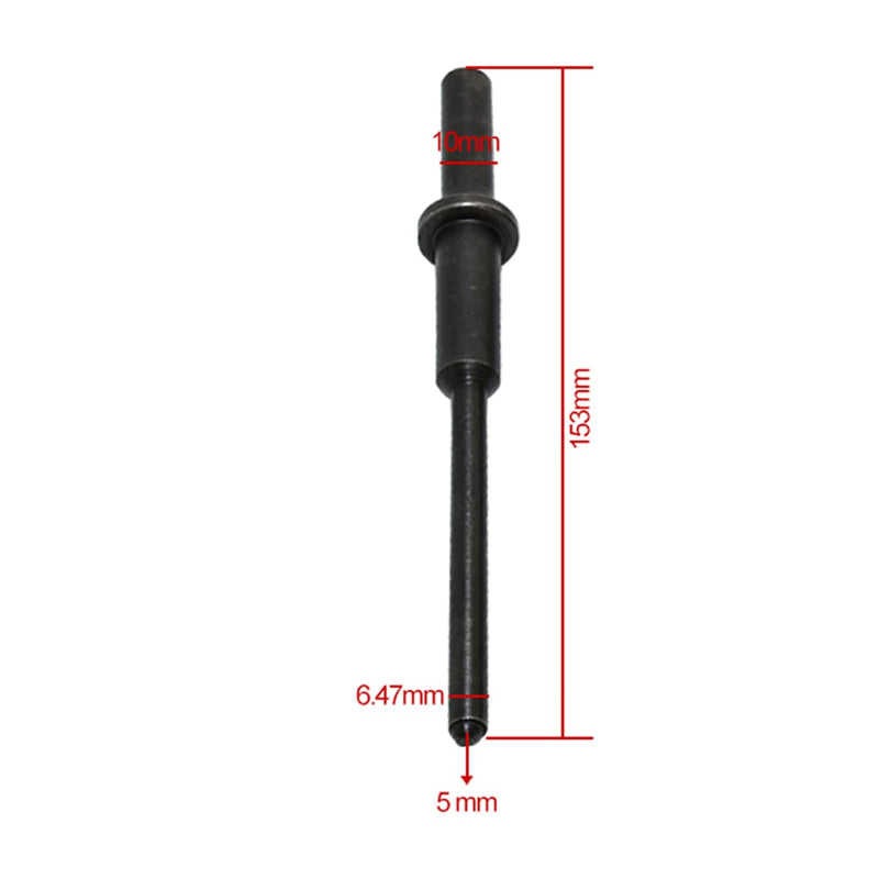 Pneumatic Pilot Punch Set,3/16" to 1/2" Pneumatic Roll Pin Punch 153mm Bolts Long Pins