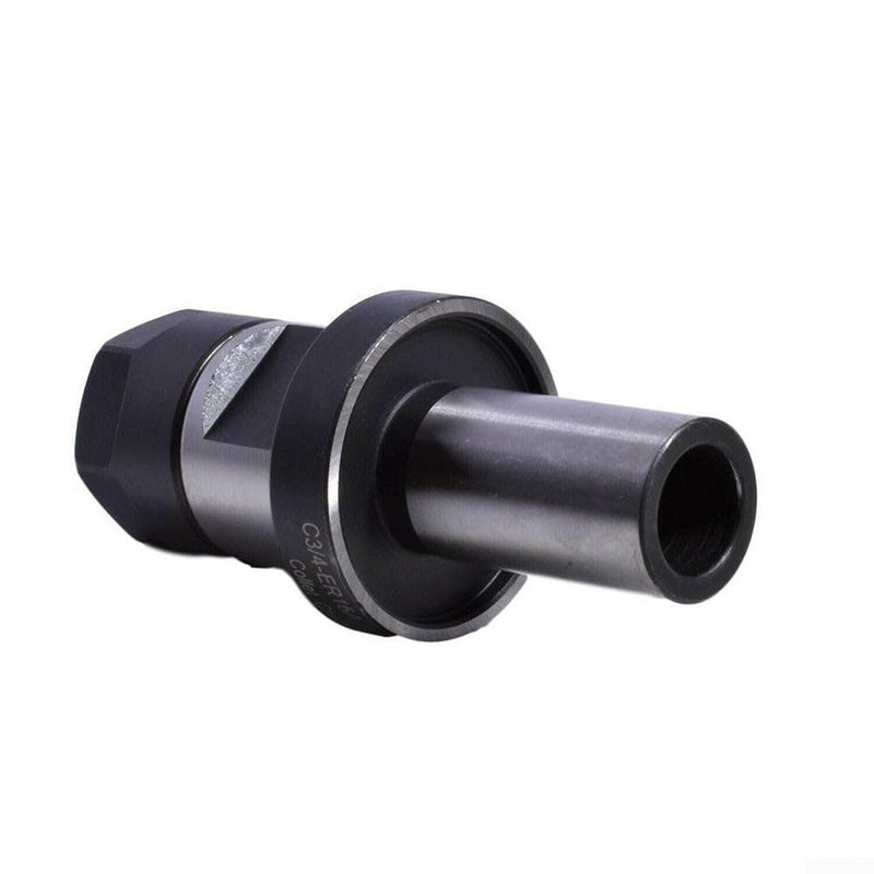 TTS 34 ER16 Collet Chuck Tool Holder With Groove, Extension Straight Shank Tool Holder Collet Chuck For 3/16 1/2 Clamping Range