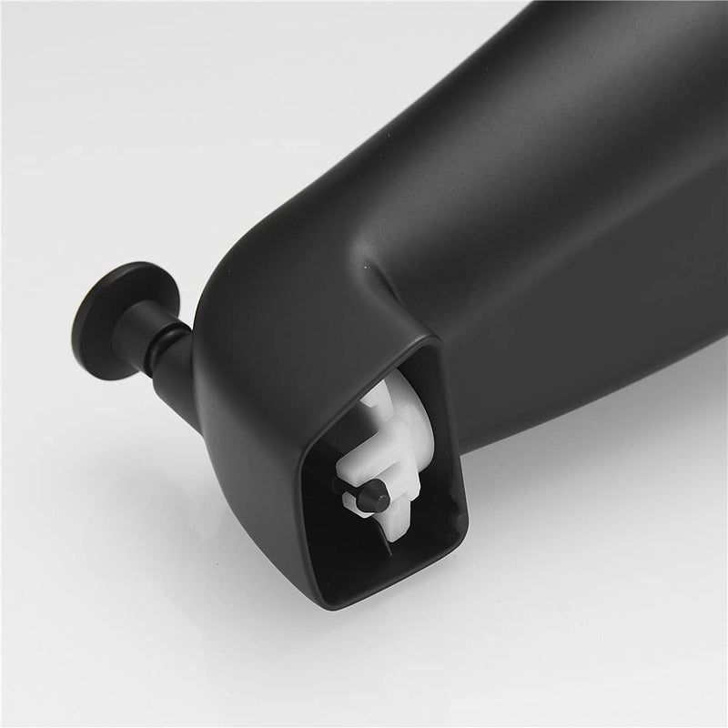 Bathtub Faucet Tub Spout,Bath Tub Faucets Spout Replacement,Shower Tub Spout with Diverter Fits 1/2" Copper Pipe Matte Black