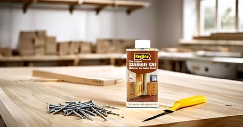 Rustins The Original Danish Oil 1L | 33.8 Fl. Oz. 1000ml