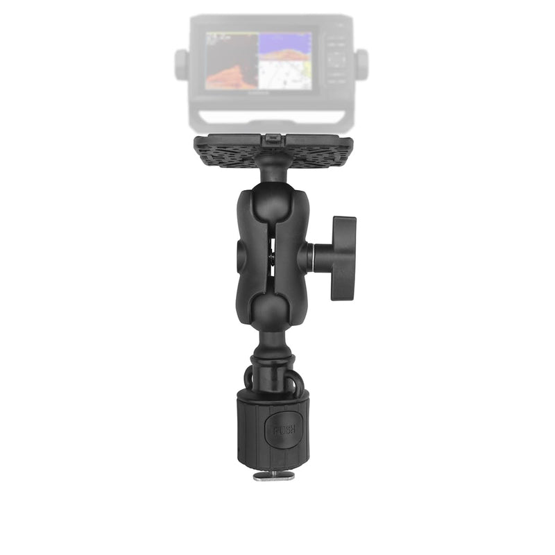 Fish Finder Mount Base, 360° Rotating Boat Electronics Finder Holder