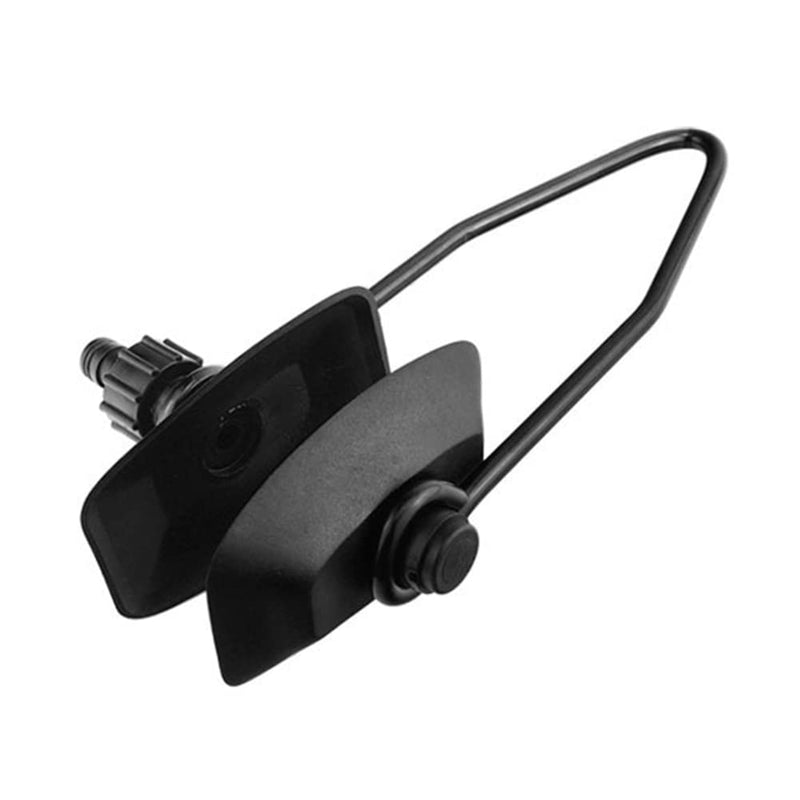 Marine Boat Motor Flusher, Large Rectangular Cap Ear Muffs Flush Away Sand Salt, Boat Dual Water Feed Motor Flusher for Fast Connection Show As Picture Show