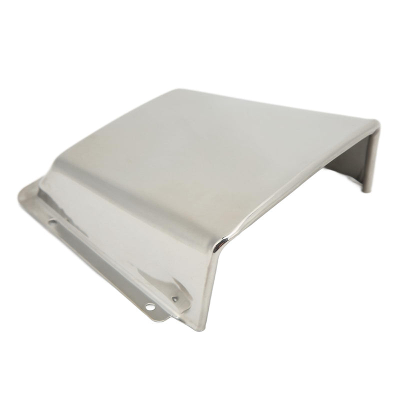 Astibym Boat Cowl Vent , Weatherproof High Strength Glossy 304 Stainless Steel Boats Cowl Ventilator with Nylon Base for Yachts Ships