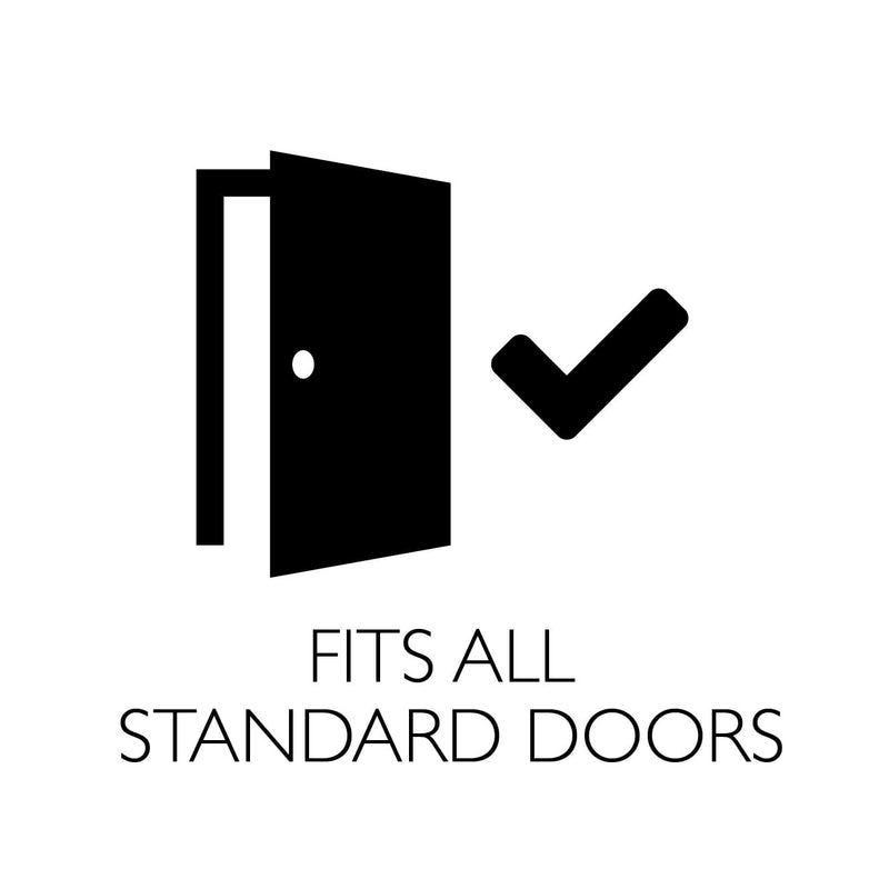 Design House 580951 Eastport Contemporary Passage Hall and Closet Door Lever Satin Nickel Hall & Closet Lock