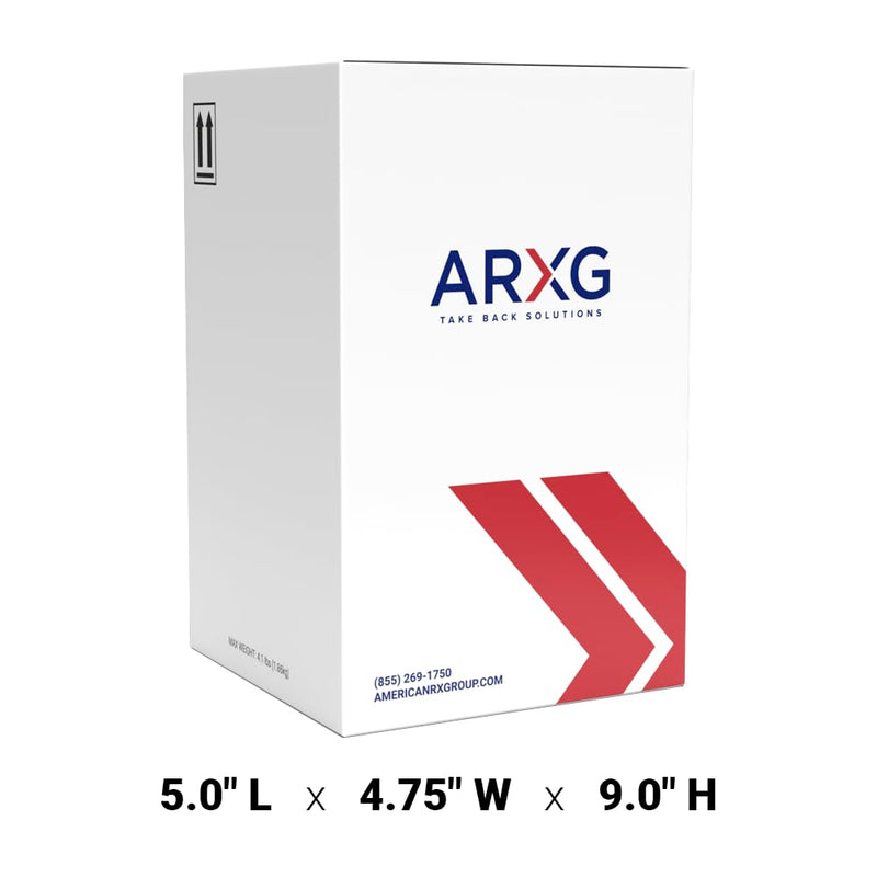 1.5qt (1PK) Mail-in Take Back Sharps Containers with Destruction Services for Safe & Environmentally-Responsible Needle Disposal | Home, Personal, Travel, and Professional Use 1.5qt (1PK)