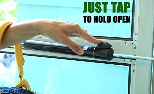 Touch 'n Hold Smooth - Heavy Duty Door Closer System (Black) Black - NewNest Australia
