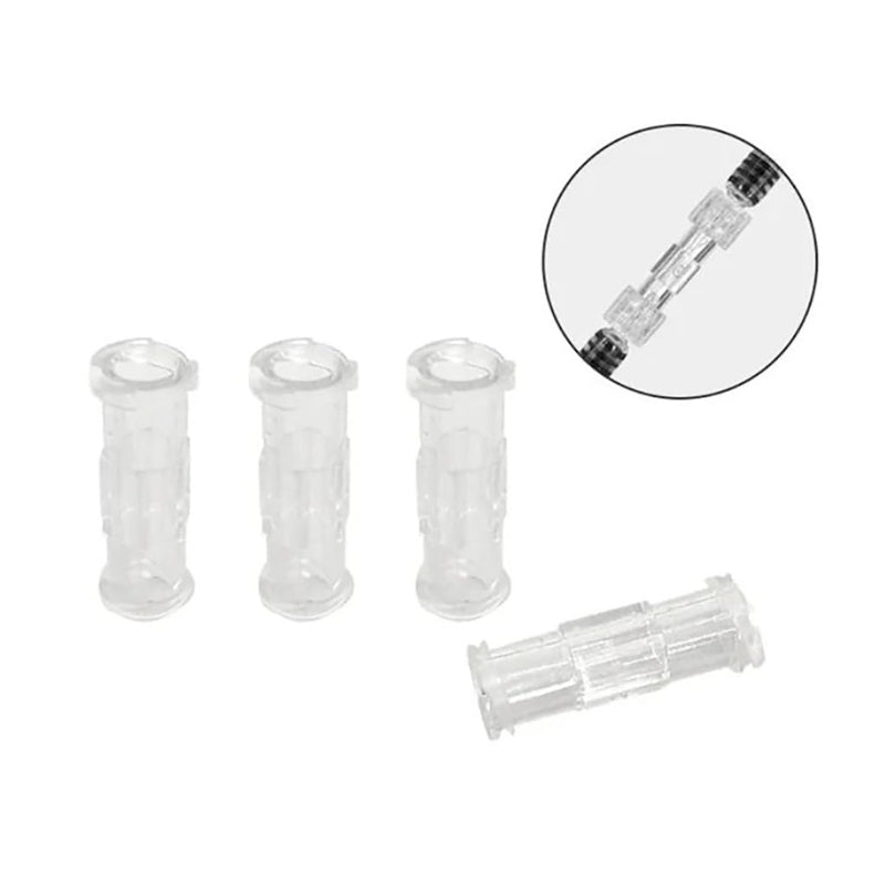 Syringe Coupler, Luer Lock Adaptor to Luer Lock Connector, (Polypropylene) Female to Female, Syringe Transfer Joint for Transferring Liquid Between Lab Syringes and Bottles (50) 50