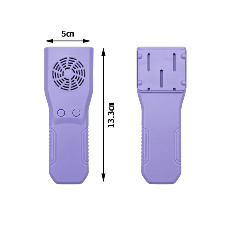 Fog-Free Dental Photographic Mirror, YOUYA DENTAL Dental Occlusal Mirrors Double Sided Reflector Occlusal Intraoral Mouth Mirrors Oral Inspection Kits with 4 Plated Glass Reflectors (Purple) Purple