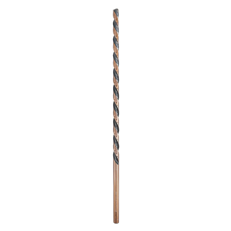 1/2 x 18 Inch Long Drill Bit M2 High Speed Steel Drilling for Wood and Metal, with 13 Inch Flute 1/2" x 18"