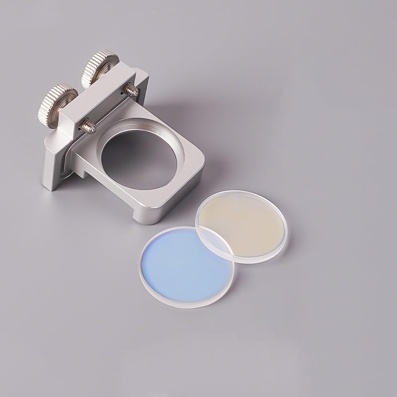 Fiber Protective Lens D18*2 0-3kw for 1064nm Fiber Engraver Laser Machine Spare Parts Laser Lens for SUP 23T welding gun (10 PCS) 10