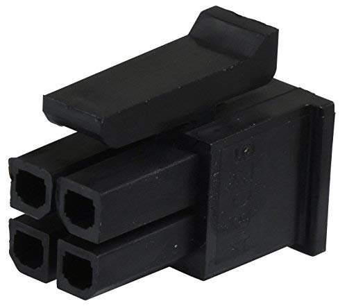 Molex Micro-Fit 3.0 dual row (4 Circuits) Male & Female receptacle plug, w/Terminal sockets, (Pack of 5 Set)