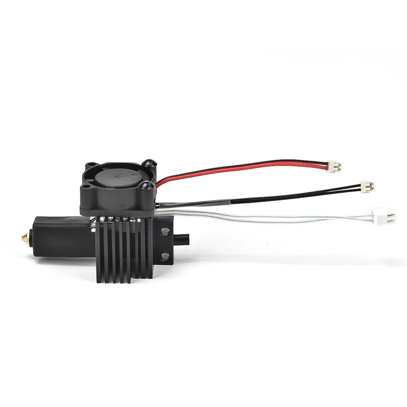 Hotend Kit for Artillery X3, Head Extruder with Heating Block and 2510 Cooling Fan with Extra 2Pcs Brass Nozzle Replacement for Sidewinder X3Pro/Plus