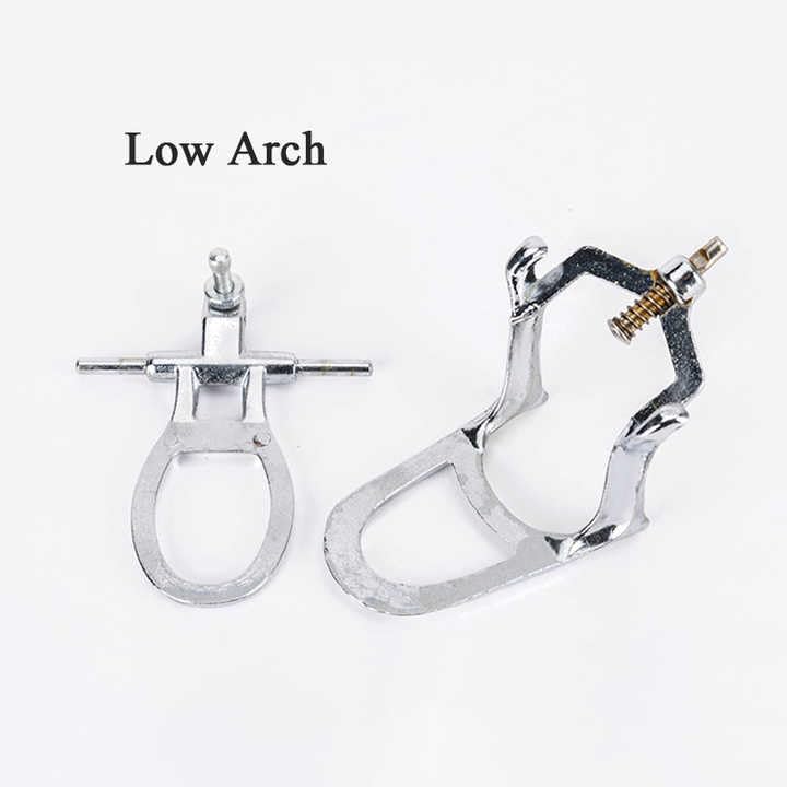 S&Dent TUV CE 5PCS Nickel Coated Articulator Medium Size Laboratory Instruments Adjustable Equipment Denture Articulator Zinc Alloy Material