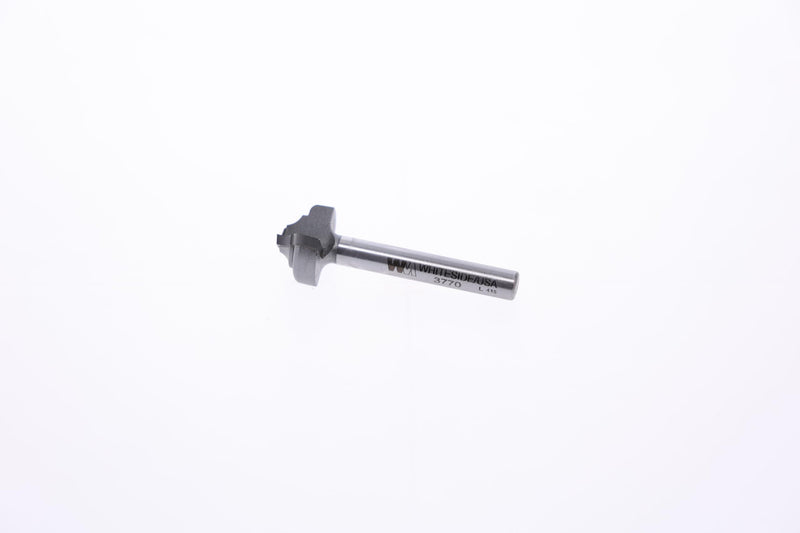 Whiteside 3770 Classical Flat Bottom Router Bit: 7/64 Inch Radius, 3/4 Inch Large Diameter, 3/8 Inch Cutting Length, 1/4 Inch Shank, 2 Inch Overall Length