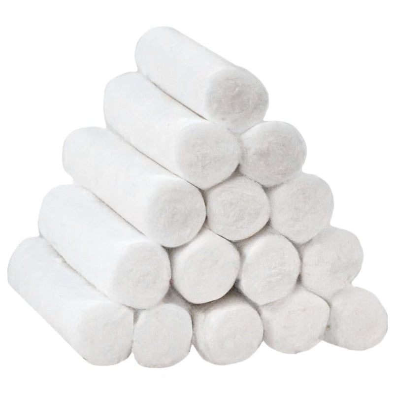 100 Dental Cotton Rolls for Mouth Gauze and Nosebleeds Plug Stopper - #2 Medium 1.5" Non-Sterile 100% High Absorbent Blood Clotting Cotton roll (100 Count)