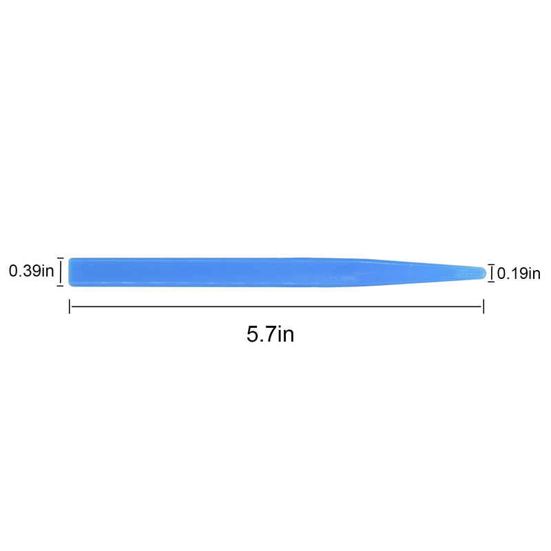 10 Pcs Dental Plastic Spatulas,Angzhili Mixing Spatula for Impression Material Alginate Plaster Mixing Tools