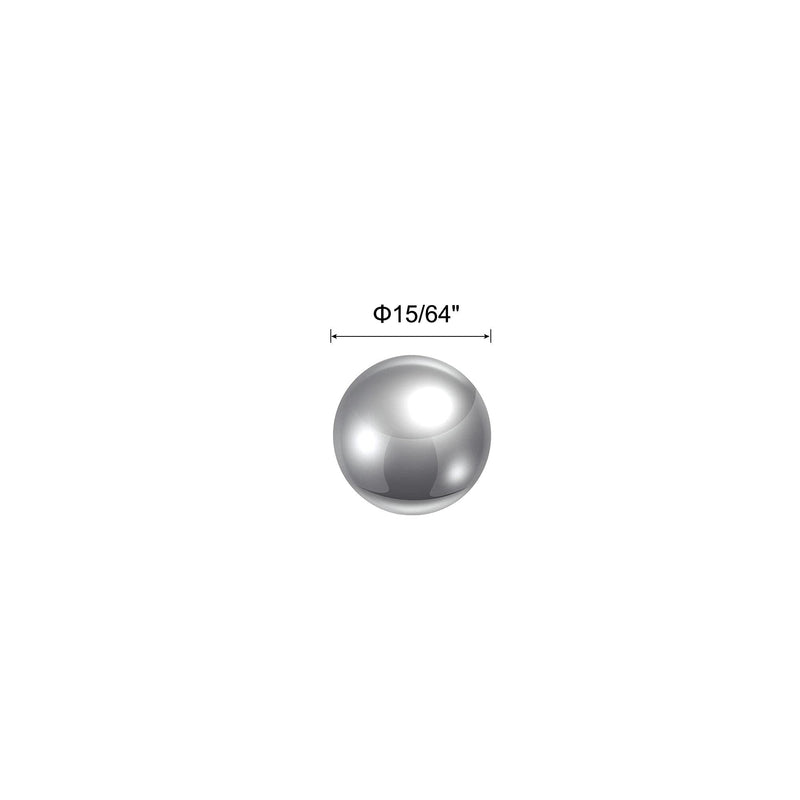 uxcell 50pcs 15/64" Chrome Steel Bearing Balls G5 Precision 15/64"
