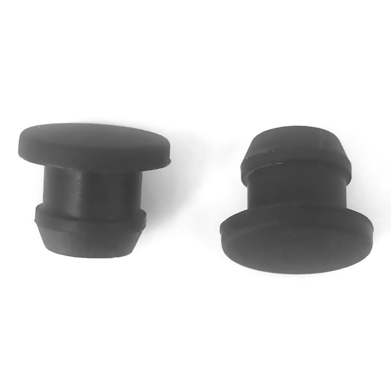 Silicone Plugs Rubber Plugs Rubber Hole Plugs Waterproof Plugs Sealing Plugs 6mm/0.24 Inch Diameter Black - 20 Pack 0.24"(6mm)