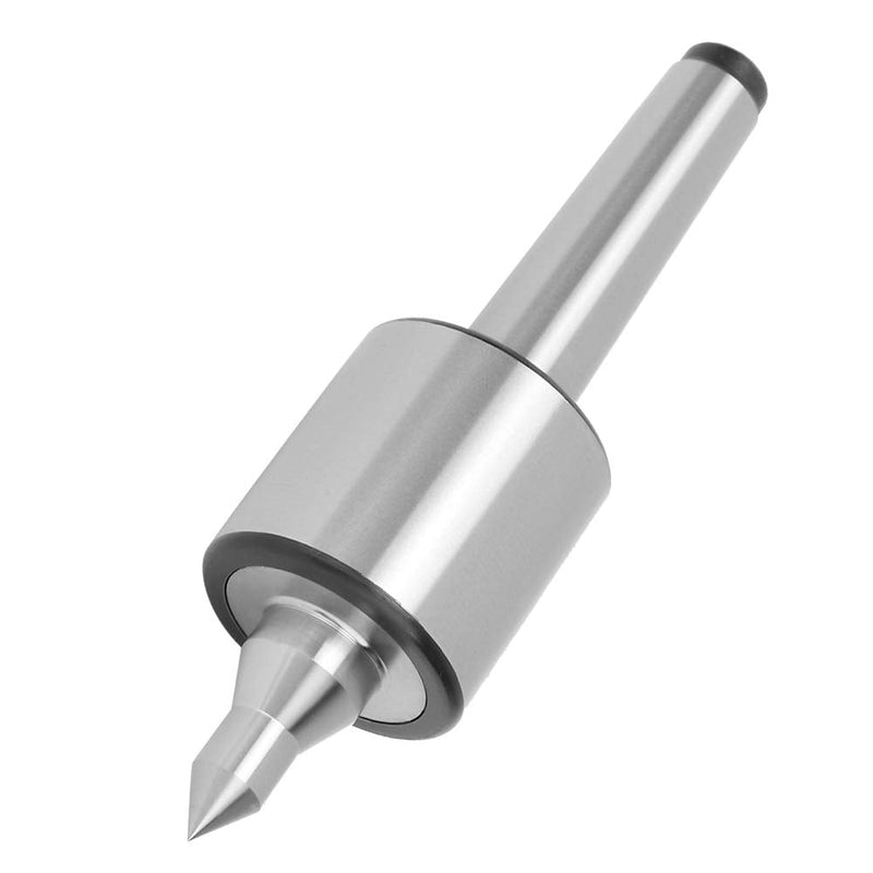 MT2 Live Center,MT2 High Accuracy Triple Bearing Live Center for Metal Lathe Turning,Live Revolving Center High Precision Medium Turning Tools Parts for Lathe Tailstock Machine