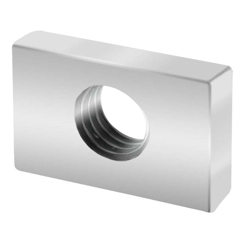 8020, 14131, 15 40 45 Series Steel M8 Slide-in Economy T Nuts Hardware Block Nuts for 1.5", 40mm, and 45mm Series Aluminum Extrusions 80/20 Profiles (25 Pack) 25