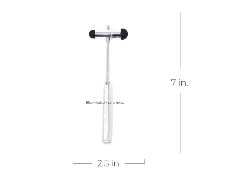 EMI Neurological Reflex Hammer Set – Taylor & Buck Percussion Hammers for Reflex Testing, Medical Exams, and Physical Therapy – 2 Piece Bundle Set (Royal)