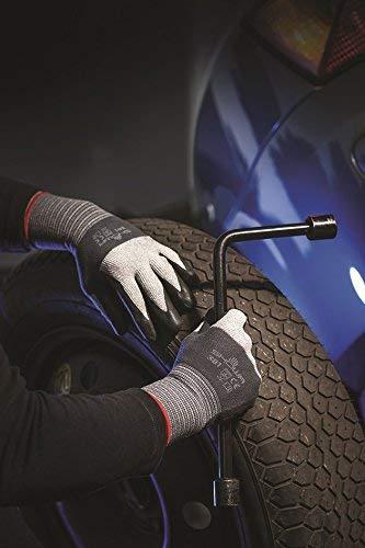 SHOWA MFT PRO 381 Foam Nitrile Palm Coated General Purpose Work Glove with Microfiber Liner 12-pack Small