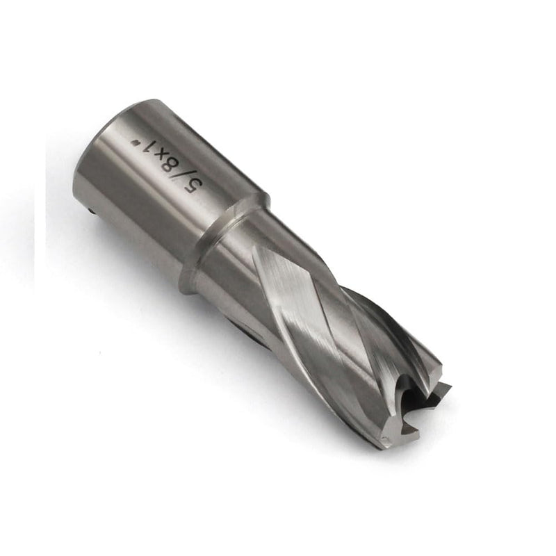 OSCARBIDE 5/8" x 1" HSS Annular Cutter 3/4" Weldon Shank Mag Drill Bit | 2 Flat | 5/8"Cutting Diameter | 1"Cutting Depth | Burr-Free Holes | Rapid Chip Removal | 10x Faster Than Twist Drills