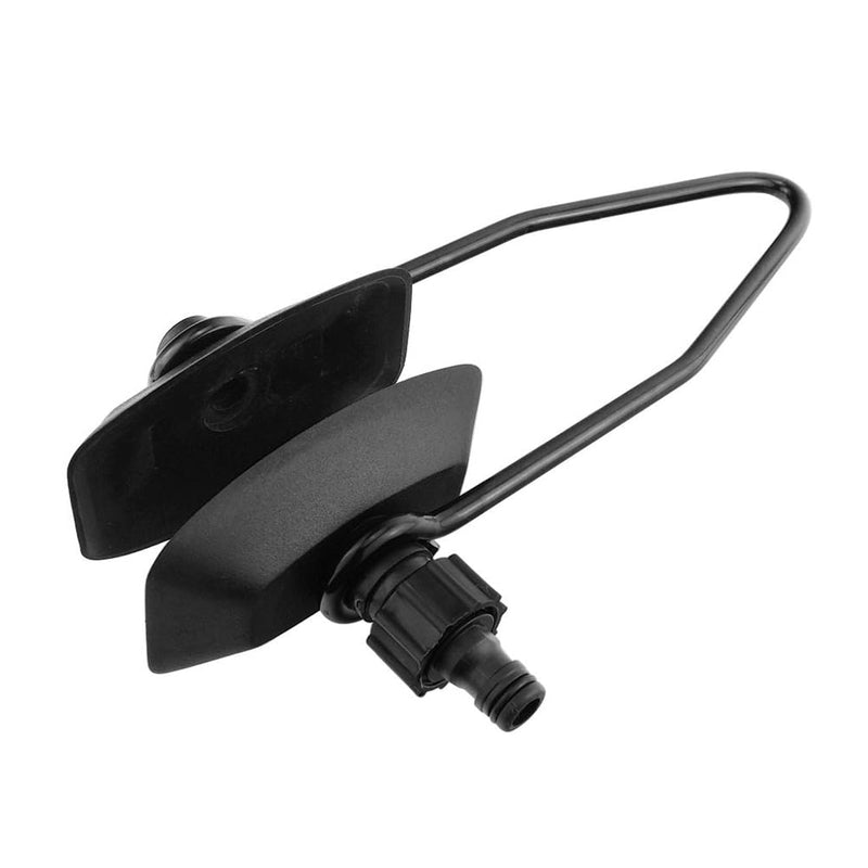 Marine Boat Motor Flusher, Large Rectangular Cap Ear Muffs Flush Away Sand Salt, Boat Dual Water Feed Motor Flusher for Fast Connection Show As Picture Show