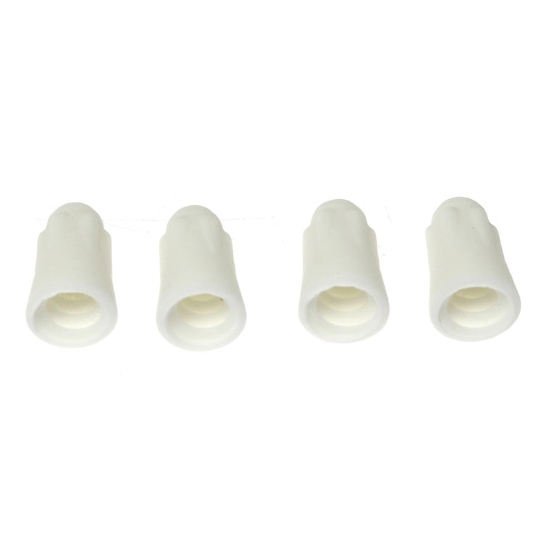 RLECS 20PCS Small Ceramic Wire Connector High-Temp Screw Wire Connector Ceramic Twist Cap Easy-Twist Ceramic Wire Nut High Heat Splicing Wire Porcelain Connector