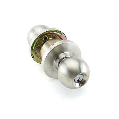 Stainless Steel Entry Door Knobs Lock Privacy Home/Office/Commercial Room Room Parts Brushed Lockset