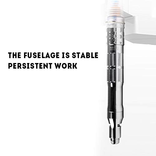 Air-powered Micro Die Grinder, Pencil Style | 65,000 RPM | 1/8" (3mm) Capacity