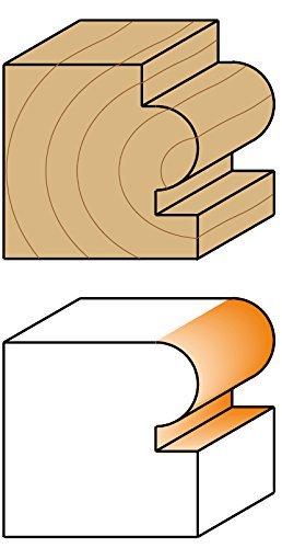 CMT 861.048.11 Corner Beading Bit, 1/4-Inch Shank, 3/16-Inch Radius, Carbide-Tipped